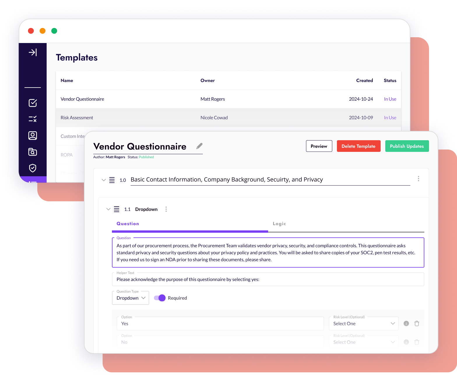 DataShyre Risk Management