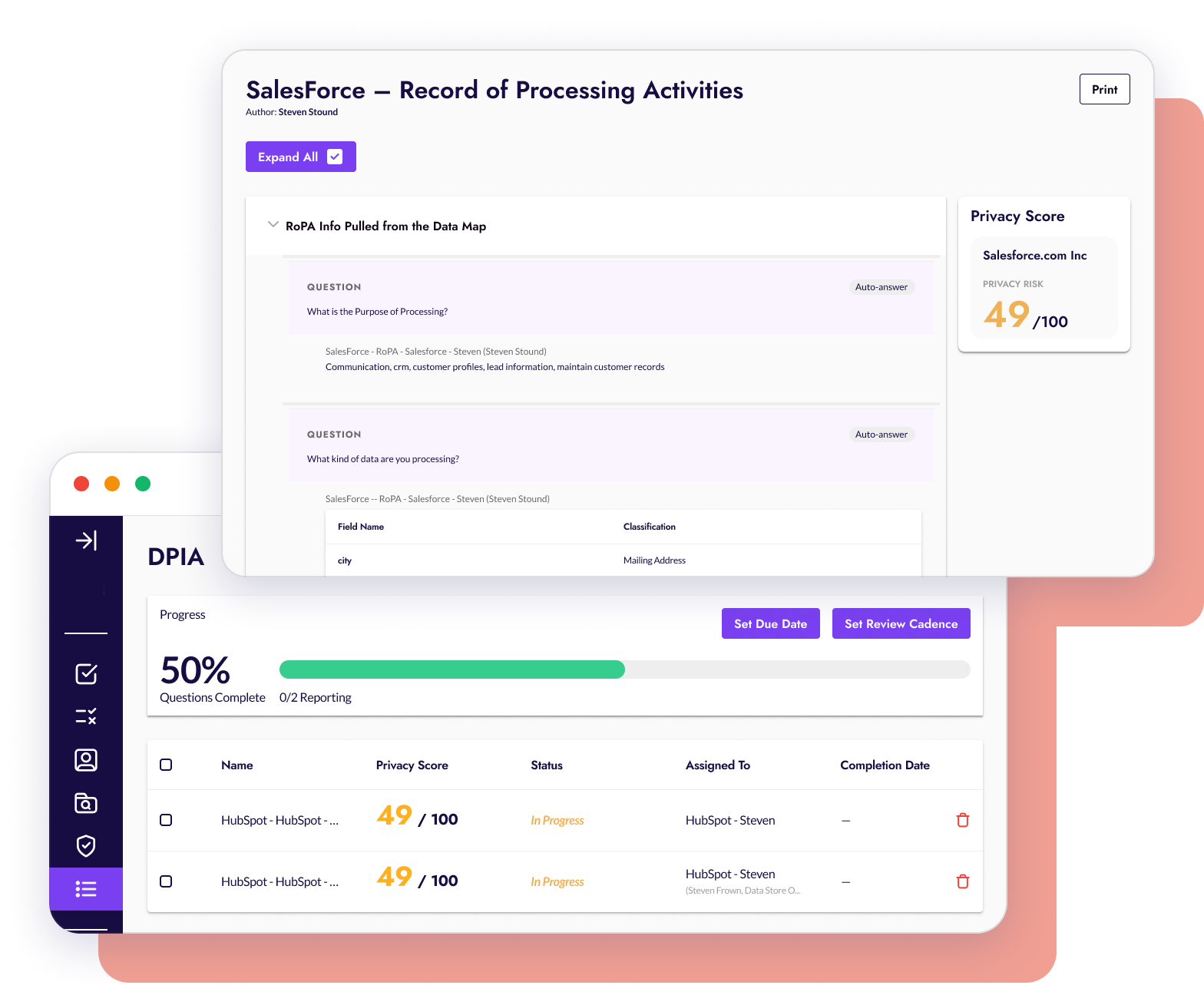 Data Mapping platform