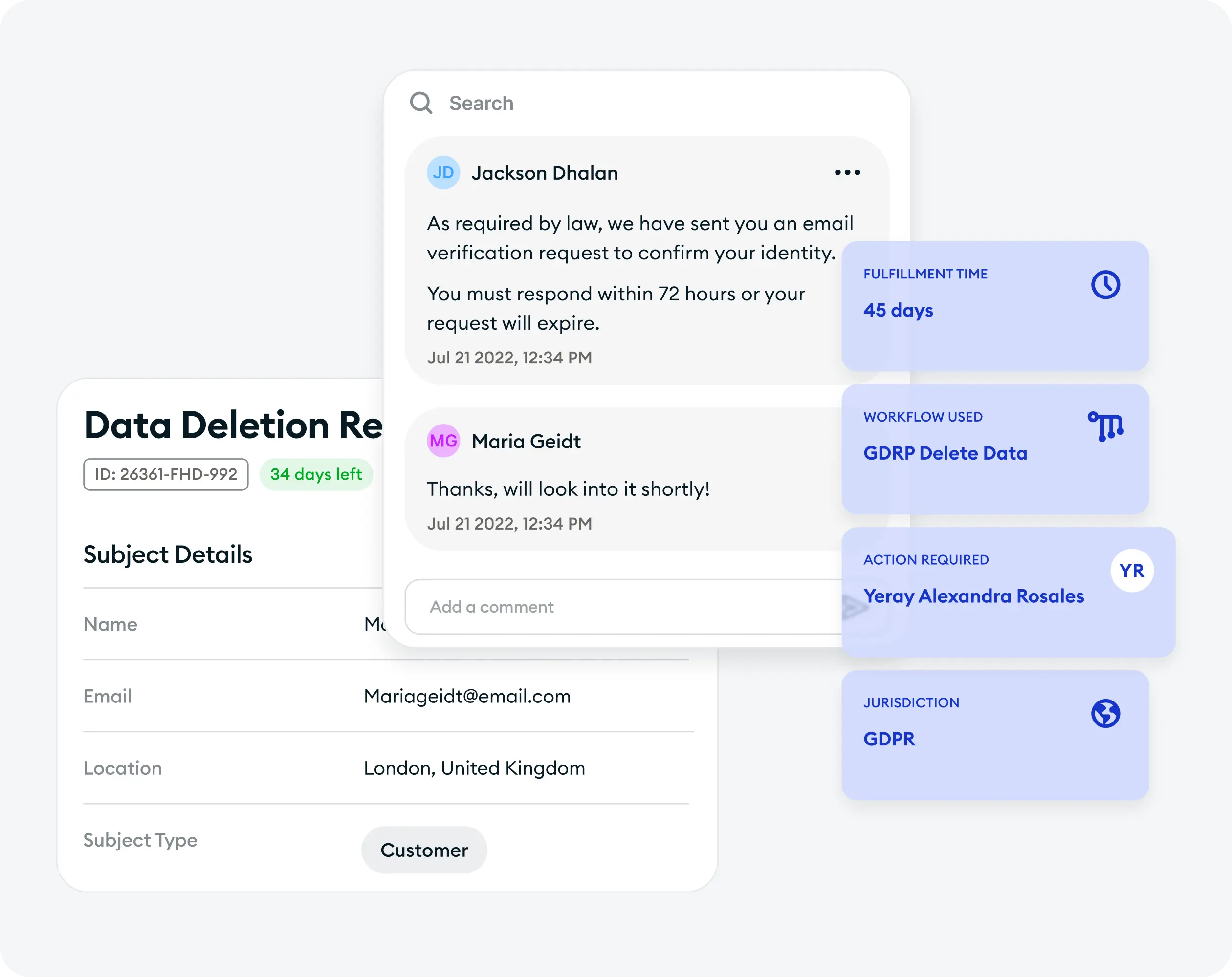 Native data map integration