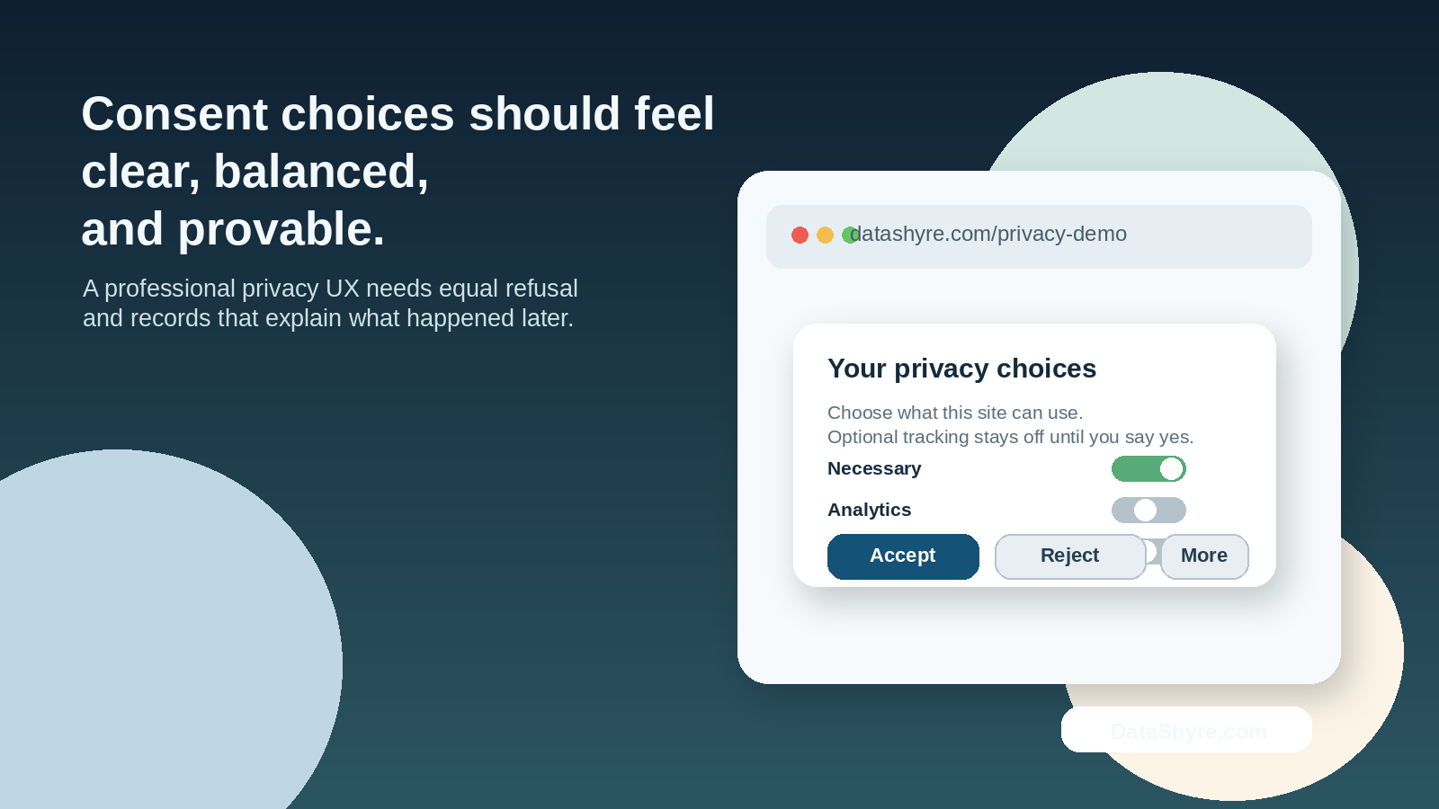 Consent Choices in 2026: What Businesses Have to Offer and Prove