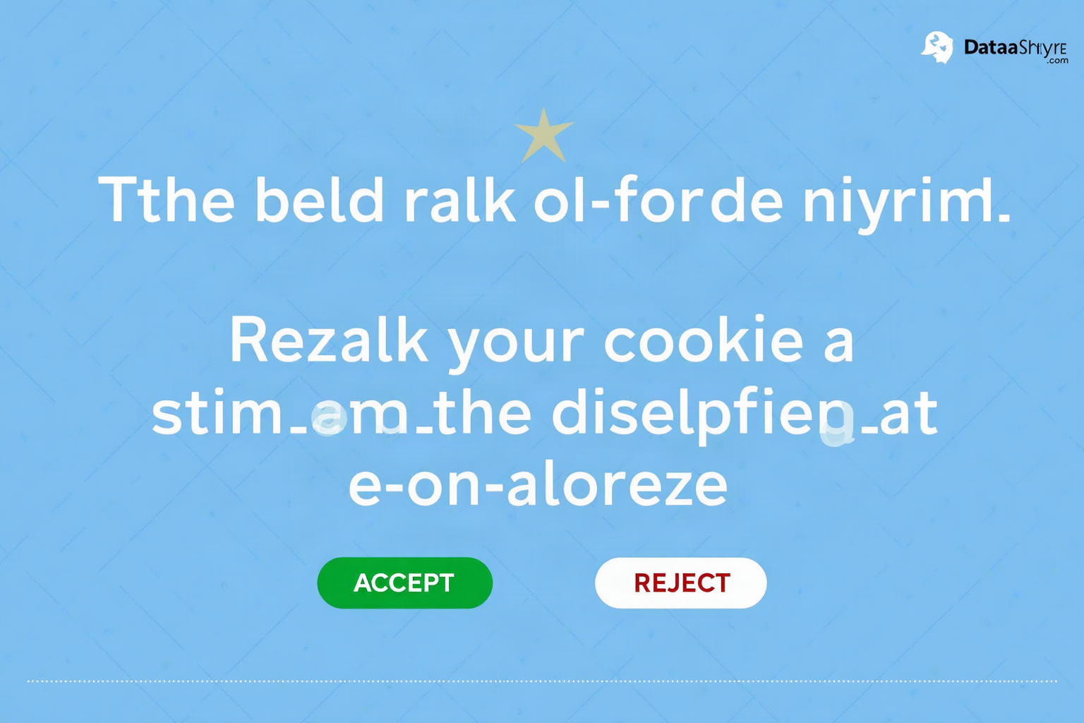 Workflow illustration of GDPR cookie consent requirements for 2026, showing seven compliance checkpoints from prior blocking through granular consent, withdrawal, consent-or-pay evaluation, and Digital Omnibus Article 88a readiness with DataShyre.com branding visible