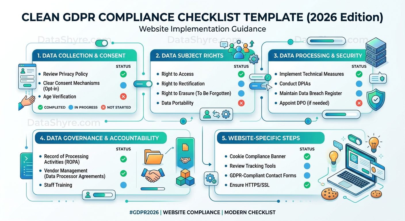 GDPR Compliance Checklist 2026