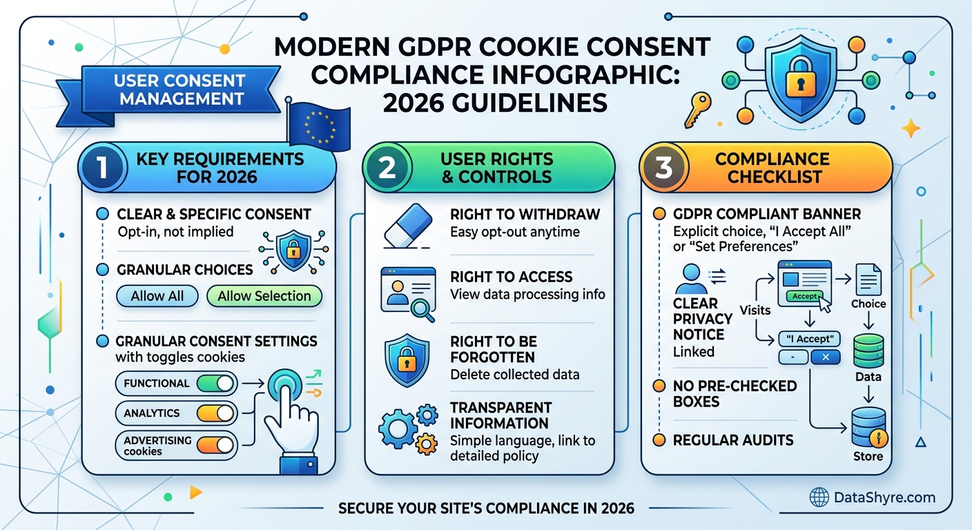 GDPR Cookie Consent 2026 Overview
