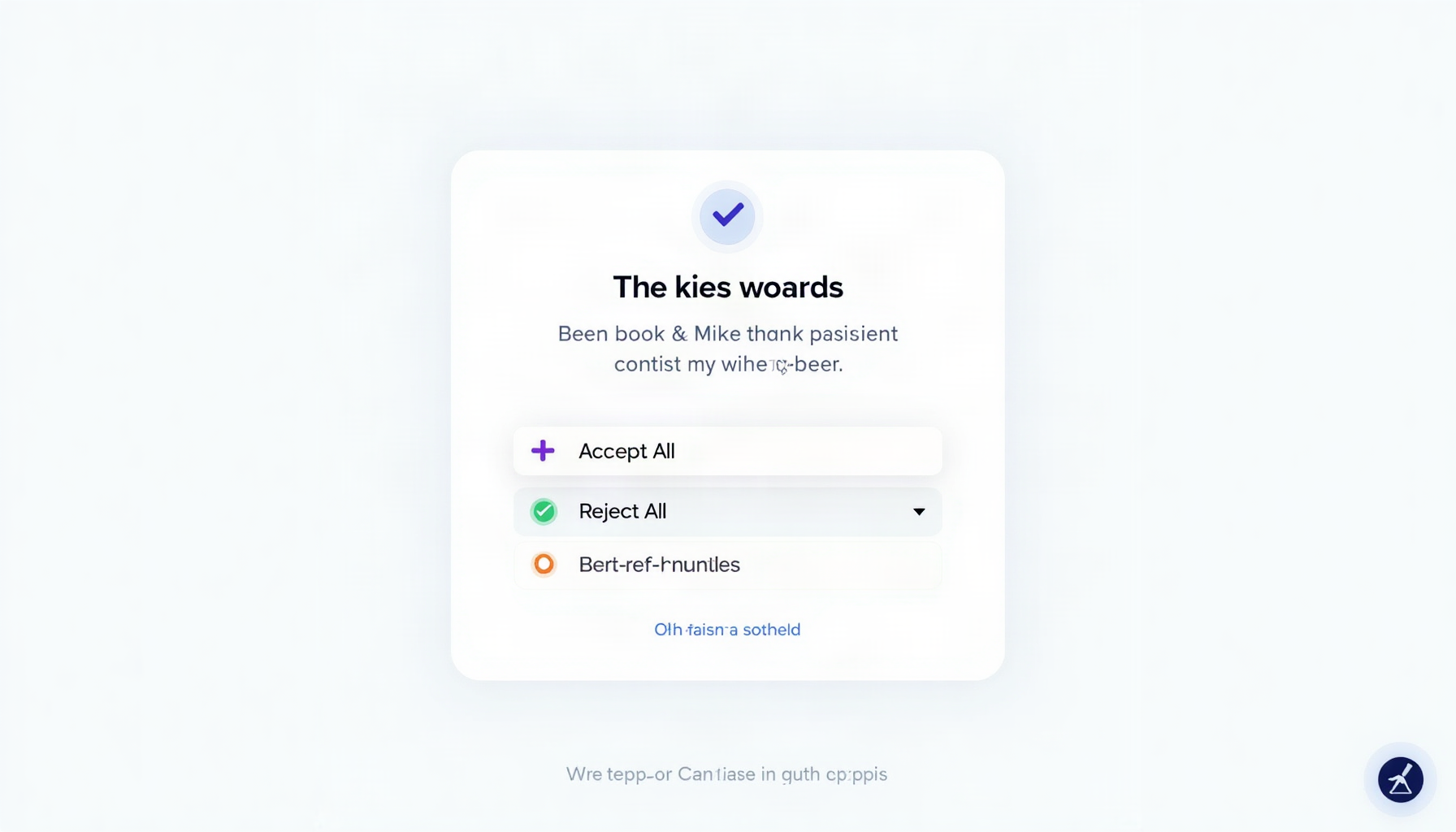 Cookie Consent Banner with Granular Controls