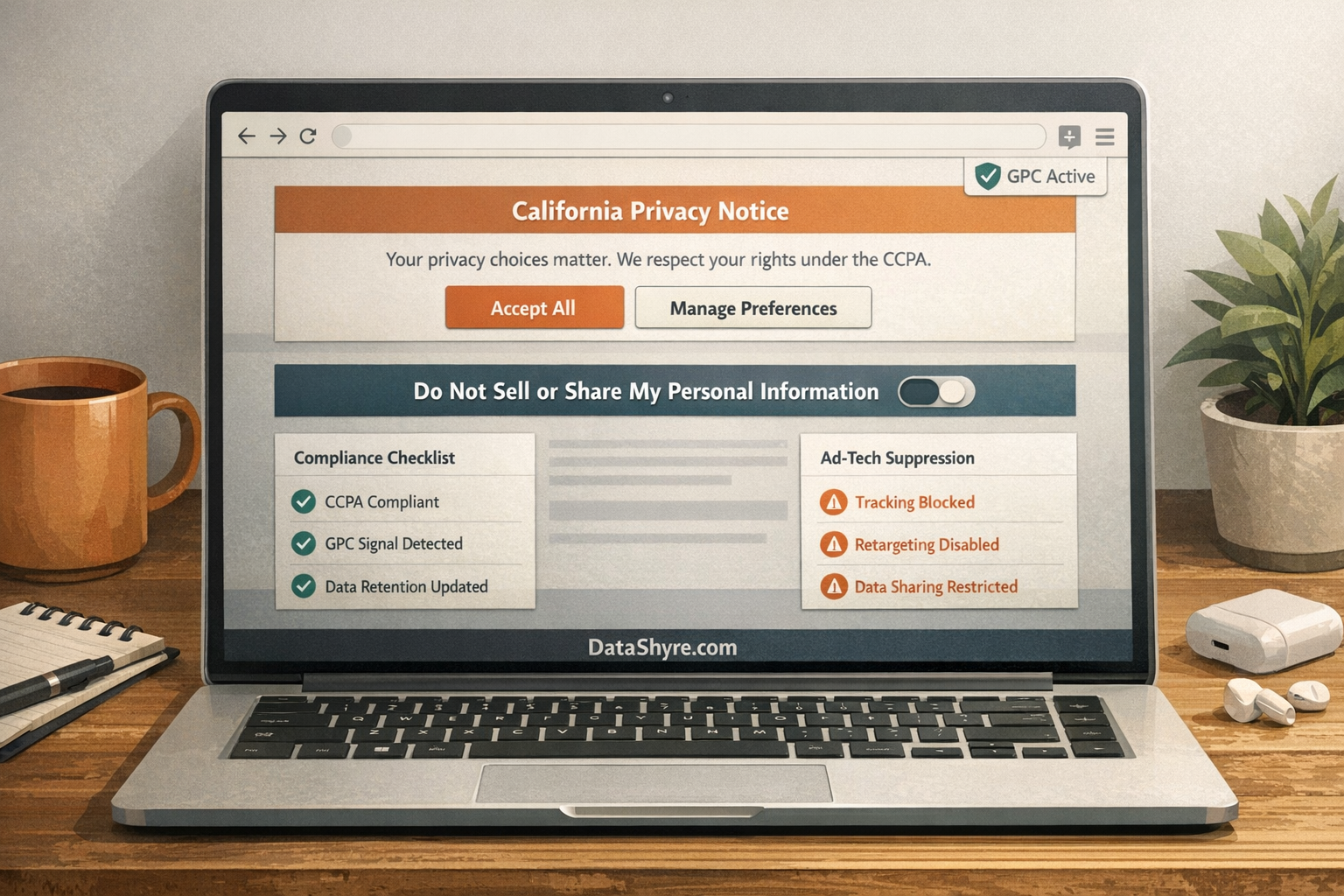 CCPA Cookie Consent in 2026: 7 Live Checks for California Websites