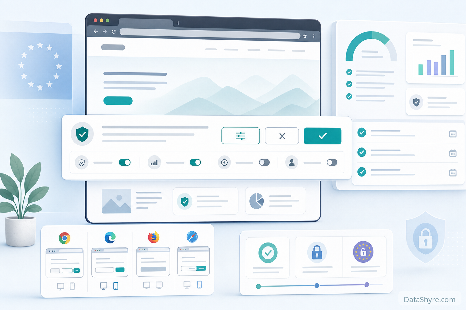 GDPR Cookie Consent Examples in 2026: 7 Live Patterns That Still Hold Up
