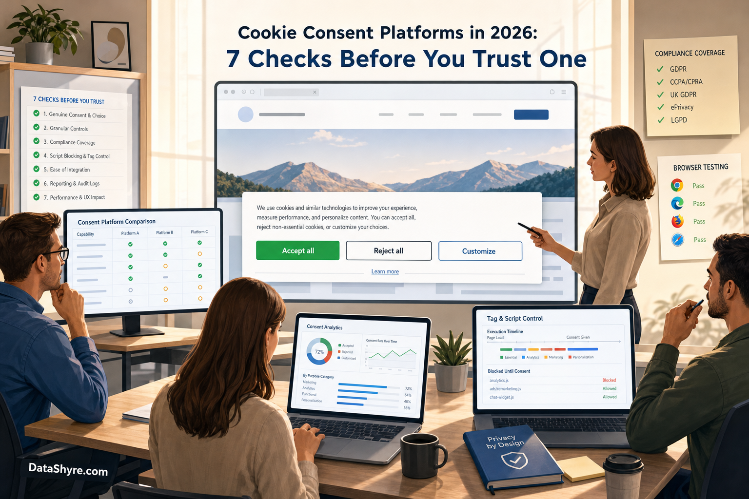 Cookie Consent Platforms in 2026: 7 Checks Before You Trust One