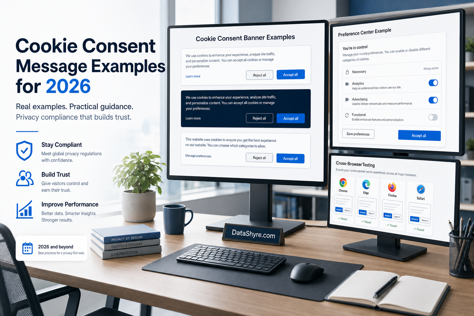 Cookie Consent Message Examples in 2026: 7 Patterns That Still Hold Up